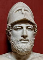Busto de Péricles, legislador de Atenas Antiga
