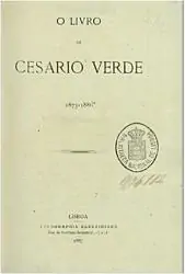 Capa do Livro de Cesário Verde