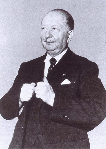 Foto do historiador Lucien Febvre