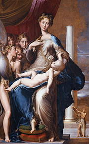 Madona com longo pescoço, obra de Parmigianino