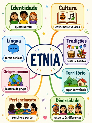 Mapa Mental sobre Etnia