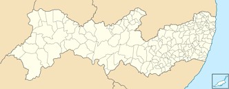 Mapa de Pernambuco