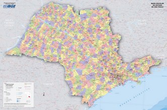 Mapa do Estado de São Paulo