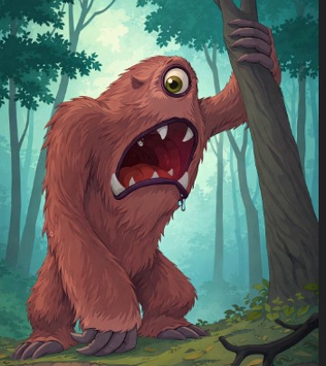 Mapinguari na floresta amaz&ocirc;nica