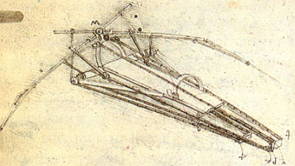Projeto de Máquina Voadora de Leonardo da Vinci