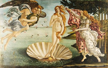O Nascimento de V&ecirc;nus de Botticelli