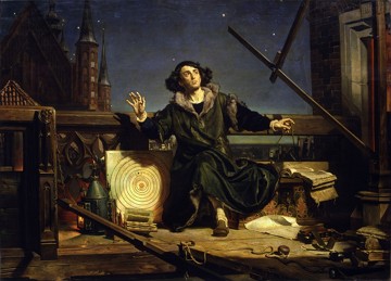 Astr&ocirc;nomo Cop&eacute;rnico conversando com Deus