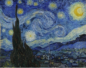 A noite estrelada de Van Gogh