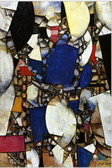 Mulher em azul, obra de Fernand Léger