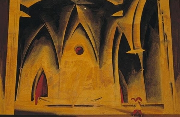Pintura para uma pe&ccedil;a teatral