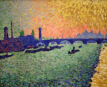 Obra A ponte de Waterloo de Andre Derain