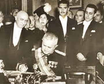 Posse de Dutra em 1946