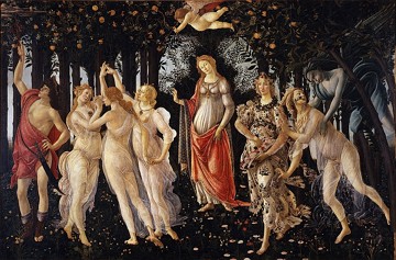 Primavera, pintura de Sandro Botticelli