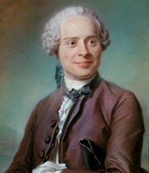 Retrato pintado de Jean Le Rond d'Alembert