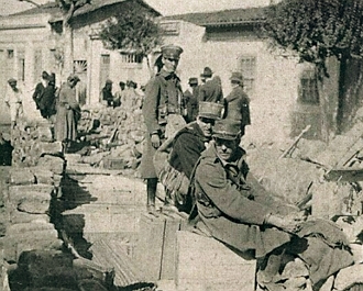 Revoltosos que participaram da Revolta Paulista de 1924