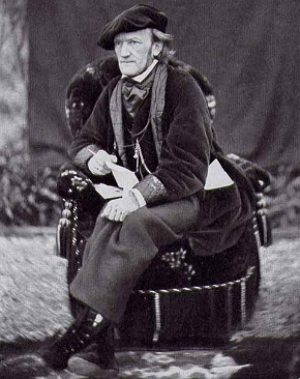 Foto de Richard Wagner em 1868
