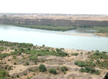 Rio Tigre no Iraque