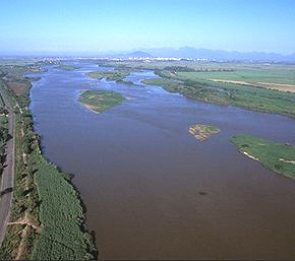 Imagem do rio Paraíba do Sul