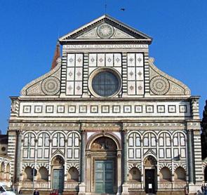 Fachada da Basílica de Santa Maria Novela