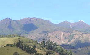 Montanhas da Serra da Mantiqueira