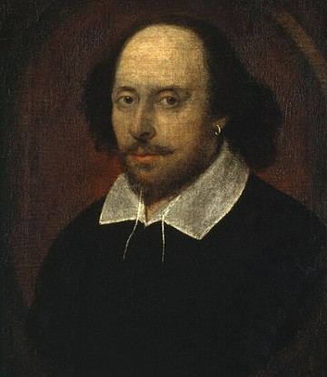 Retrato pintado de Shakespeare