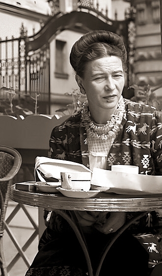 Foto de Simone de Beauvoir