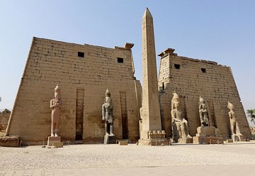 Entrada do templo de Luxor