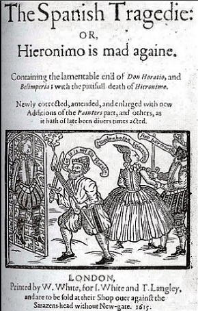 Capa do livro Trag&eacute;dia Espanhola de Thomas Kyd