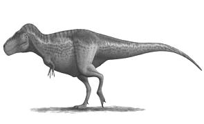 Tiranossauro Rex, dinossauro que viveu no Cretáceo
