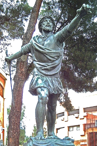 Vasco N&uacute;&ntilde;ez de Balboa, navegador espanhol